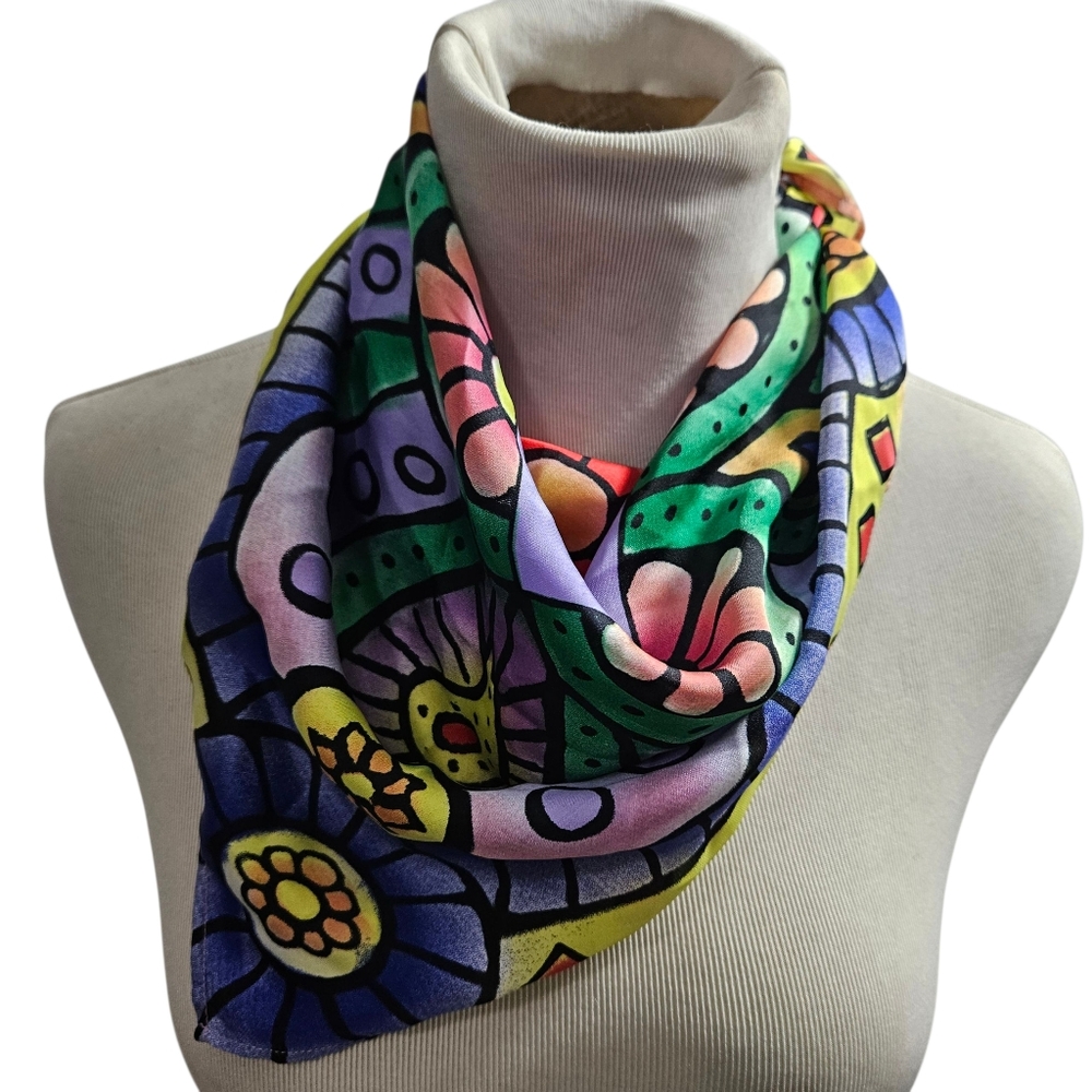 Happy Birthday Lularoe Scarf Colorful